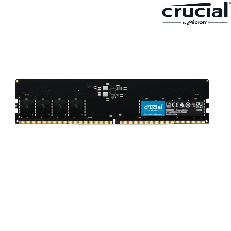 Micron 美光 16GB DDR5 5600 EXPO XMP 雙認證 CT16G56C46U5 /紐頓e世界