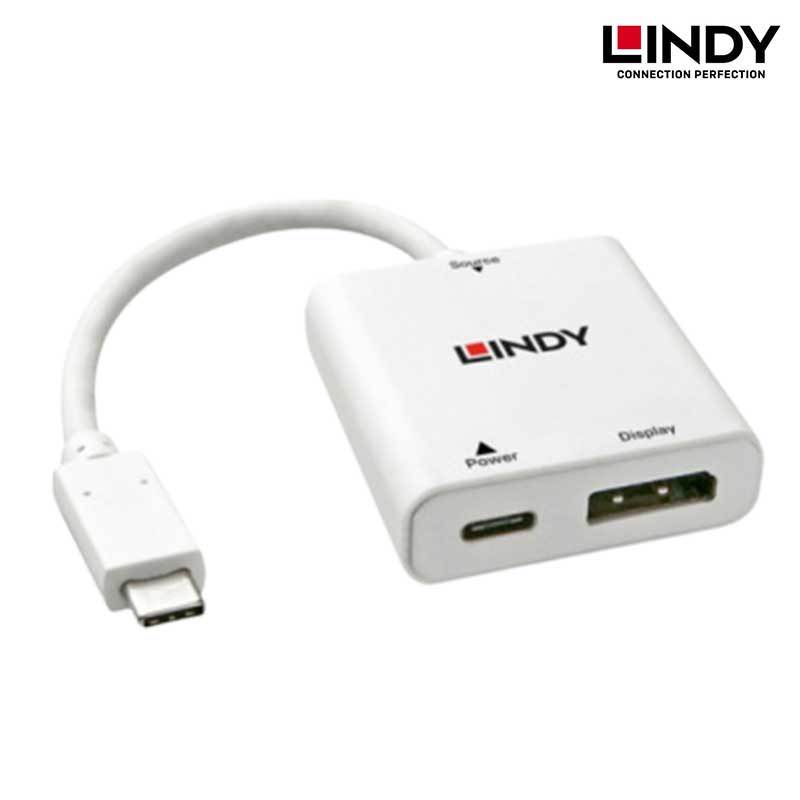 LINDY 林帝 43237 主動式 USB3.1 TYPE-C TO DISPLAYPORT 轉接器