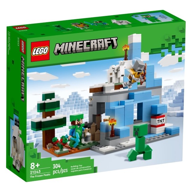 樂高LEGO Minecraft 當個創世神 冰封山峰 21243 TOYeGO 玩具e哥