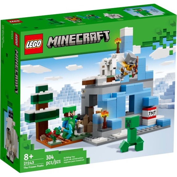 樂高LEGO Minecraft 當個創世神 冰封山峰 21243 TOYeGO 玩具e哥