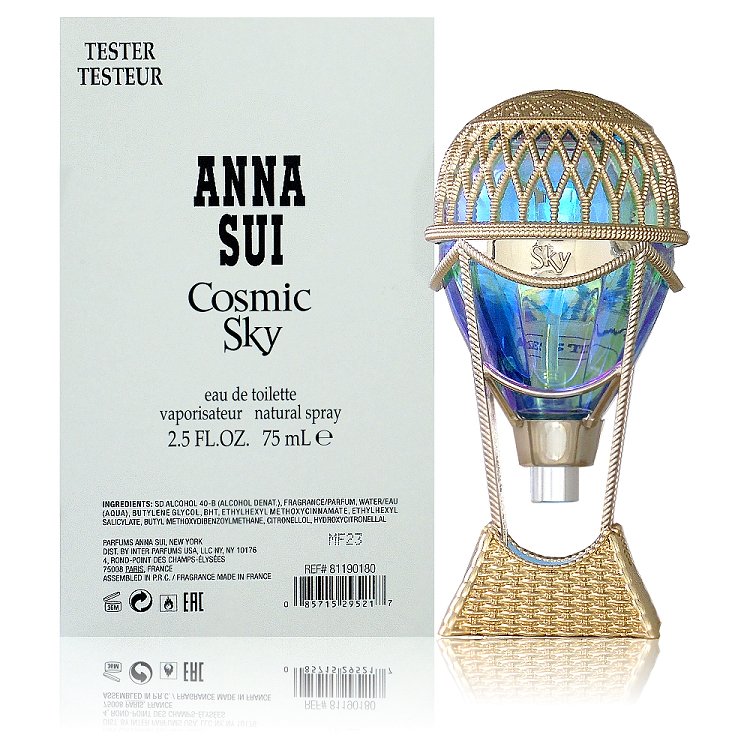 Anna Sui Comic Sky Eau de Toilette Spray 綺幻星夜淡香水 75ml Tester 包裝
