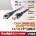 PX大通 LC8-5M CAT8頂級真‧極速網路線 5m