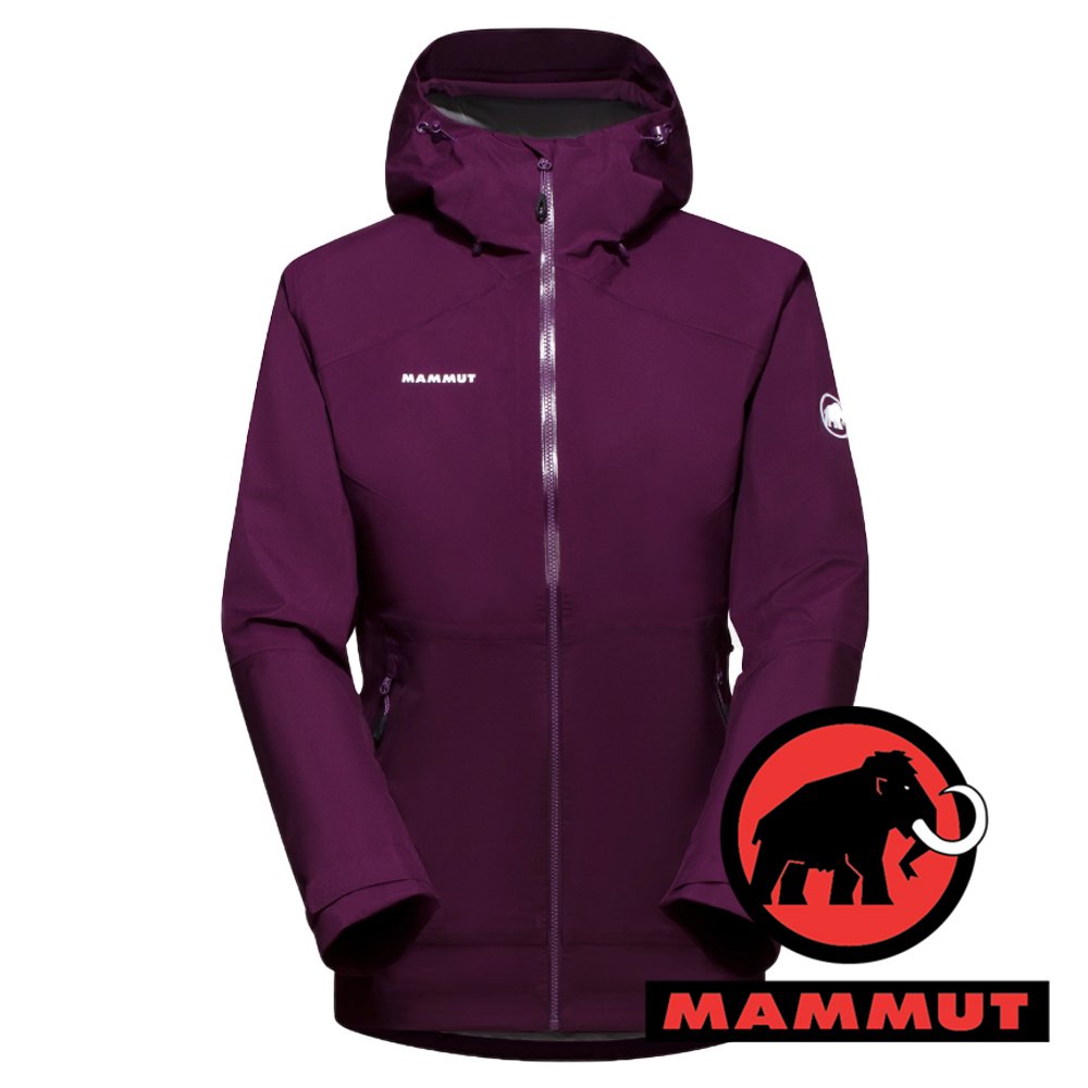 【MAMMUT 長毛象】Convey女單件式GT連帽外套『葡萄紫』1010-28801 戶外 露營 登山 外套 冬季 保暖 禦寒