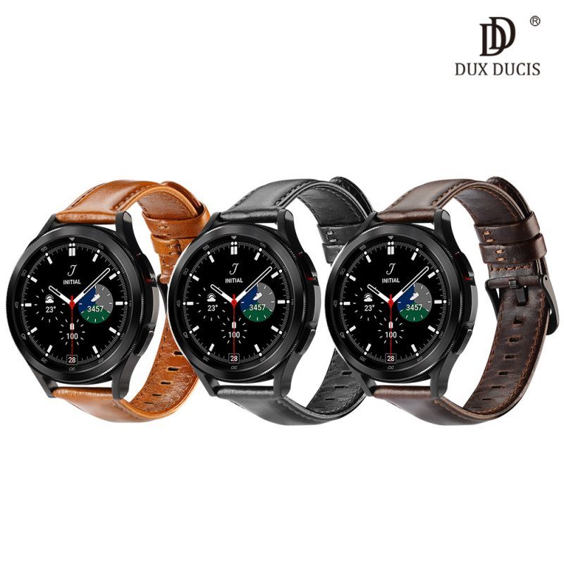 【預購】手錶錶帶 DUX DUCIS 通用款商務款真皮表帶(20mm) 【容毅】