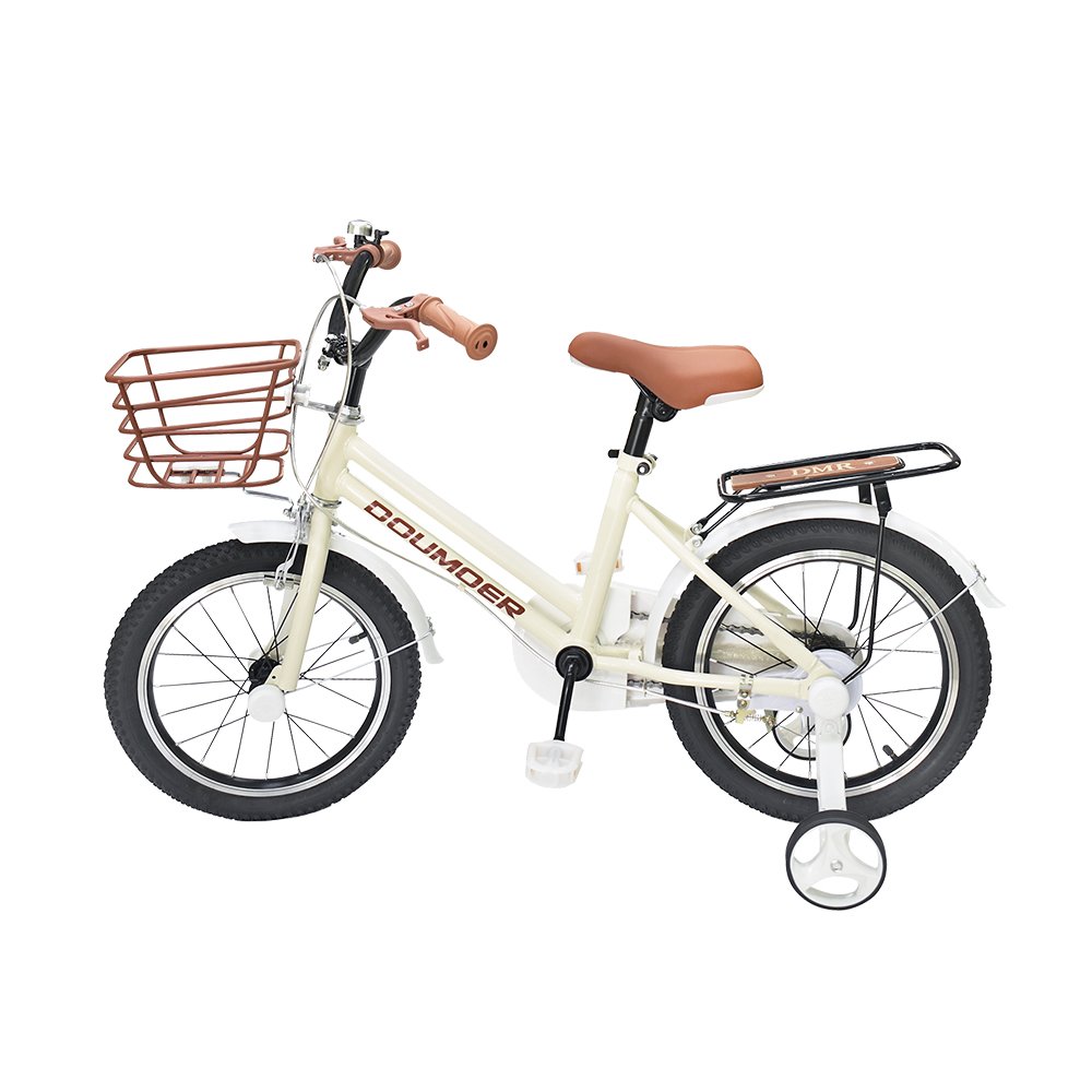 寶貝樂嚴選 12吋日系文青風兒童腳踏車(充氣胎自行車)(BTZS10WH)