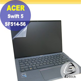 【Ezstick】ACER SF514-56 SF514-56T 特殊規格 靜電式筆電LCD液晶螢幕貼 (可選鏡面或霧面