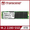 Transcend 創見 MTS830S 4TB M.2 2280 SATA Ⅲ SSD固態硬碟 (TS4TMTS830S)