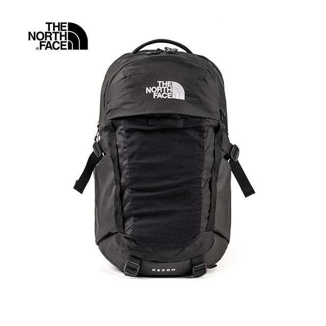 美國[The North Face] RECON/ TNF日常外出筆電背包30L (黑)/ 後背包