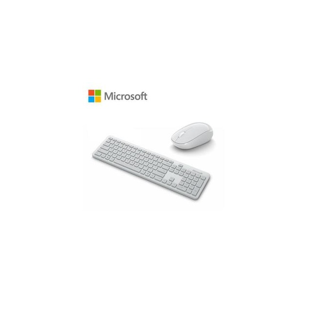 微軟Microsoft 精巧藍牙鍵鼠組(月光灰)