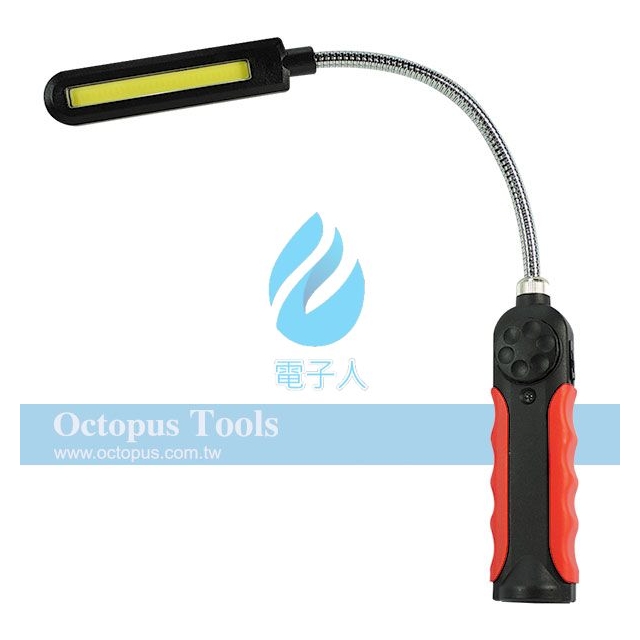 USB蛇管充電式LED薄燈 8W HL-9008 434.9008