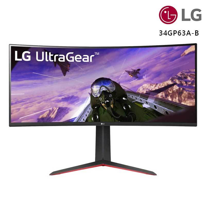 LG 樂金 34吋 UltraGear WQHD 21:9 曲面專業玩家 電競 顯示器 螢幕 34GP63A-B