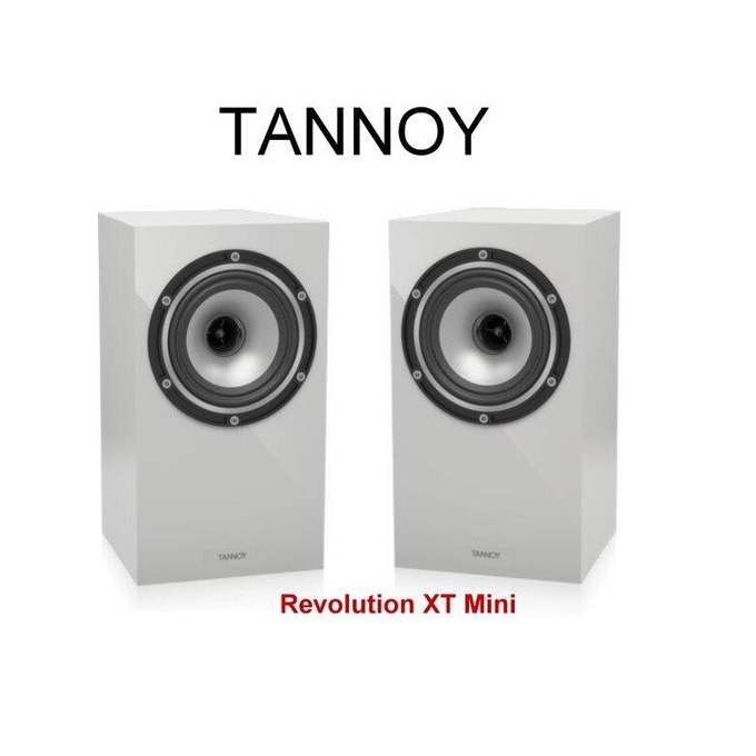 英國TANNOY Revolution XT Mini 書架型喇叭 (白色)公司貨