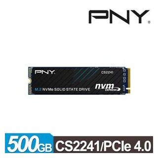 【綠蔭-免運】PNY CS2241 500GB M.2 2280 PCIe 4.0 SSD