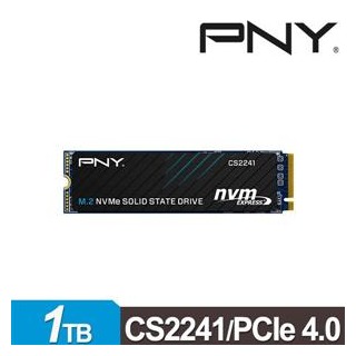 【綠蔭-免運】PNY CS2241 1TB M.2 2280 PCIe 4.0 SSD