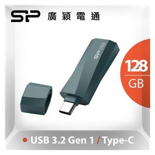 SP 廣穎 C07 128G Type-C USB3.2 隨身碟 (深藍)