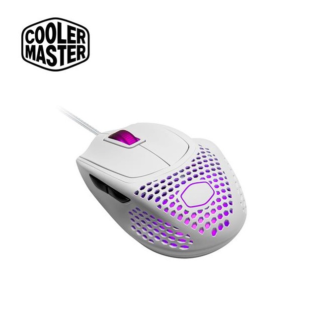 酷碼Cooler Master MM720 RGB電競滑鼠(消光白)