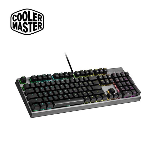 酷碼Cooler Master CK350 紅軸機械式RGB電競鍵盤