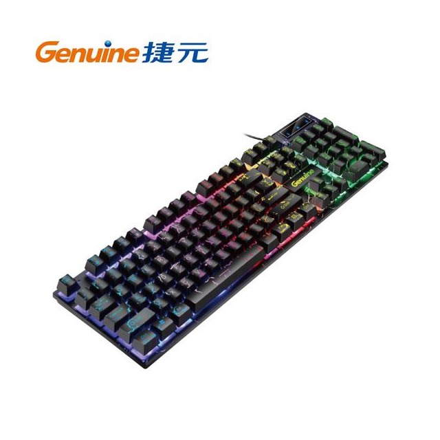 Genuine捷元 GGK-K9 電競機械薄膜鍵盤