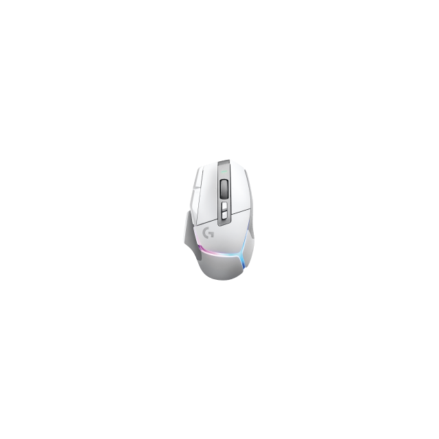 羅技G G502 X PLUS 炫光高效能無線電競滑鼠 (皓月白)