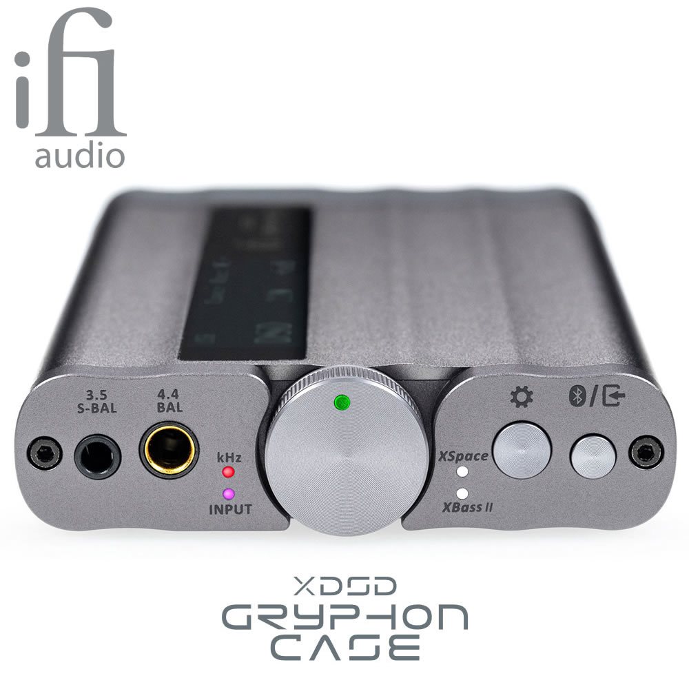 志達電子 英國 iFi Audio xDSD Gryphon 隨身 藍牙 平衡耳機擴大機