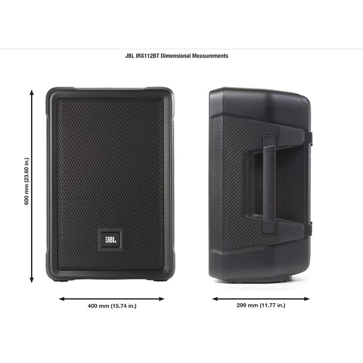 【昌明視聽】JBL IRX112BT 12吋低音 1300瓦 大型行動便攜式主動式藍芽擴音喇叭音箱 單隻售價