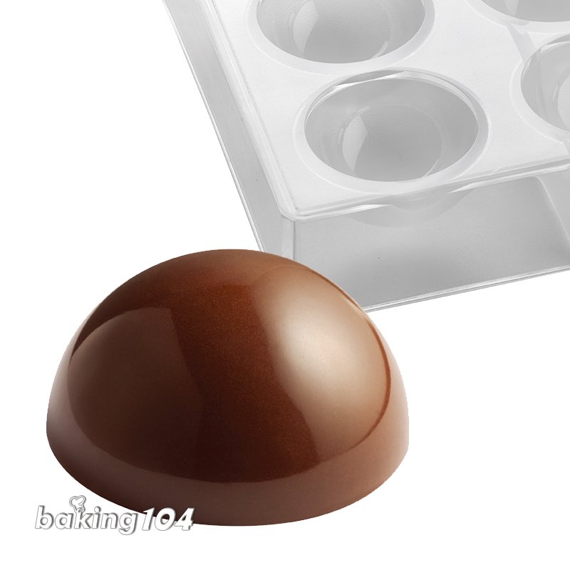義大利 Pavoni 巧克力模 硬模 半圓 直徑32mm(10g) 15槽 PV SP2002
