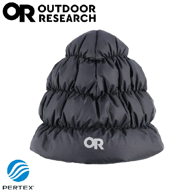 【Outdoor Research 美國 輕量透氣保暖羽毛帽《黑》】300036/羽絨帽/保暖帽/防風帽