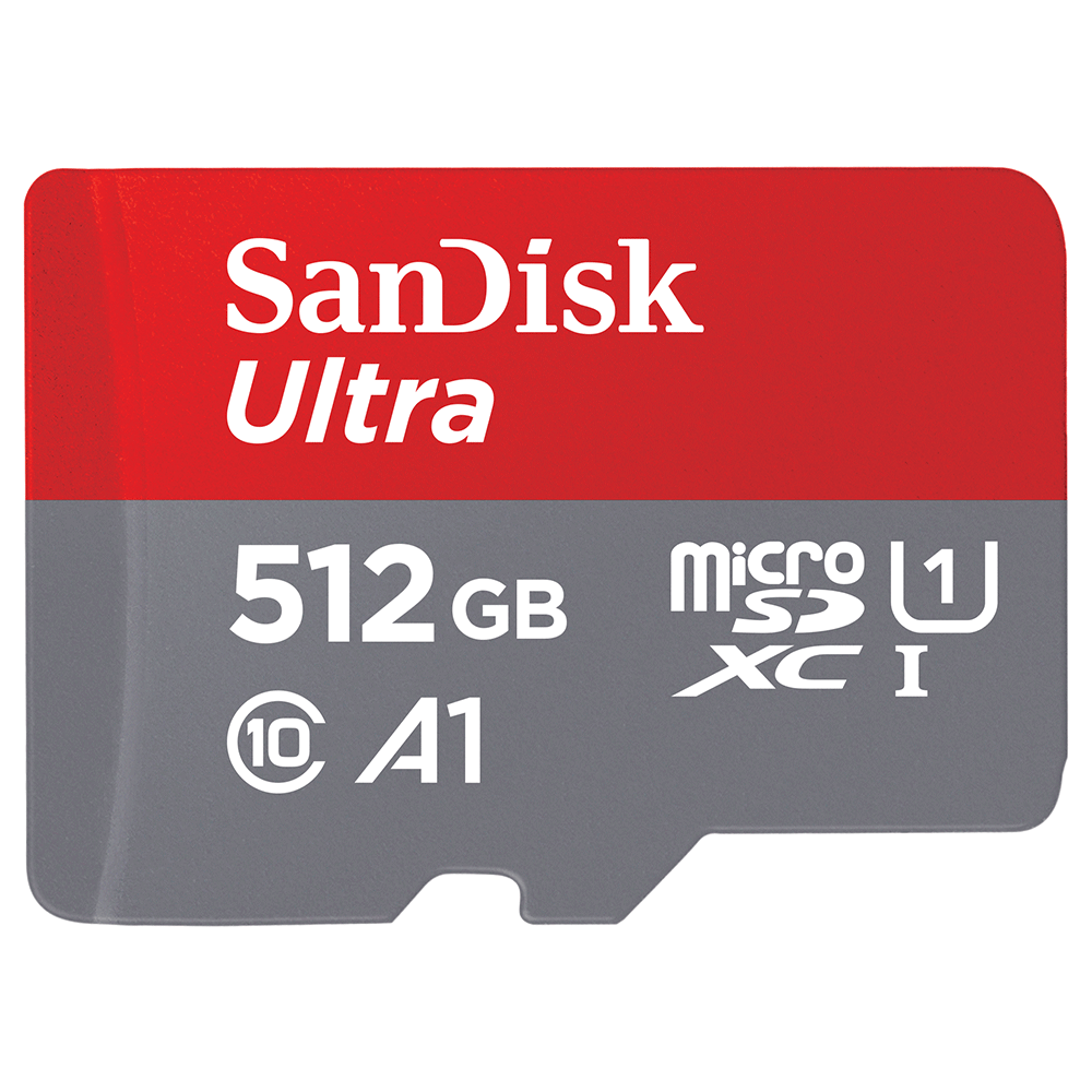 SanDisk Ultra microSDXC 512GB, A1, C10, U1, UHS-I, 150MB/s R 記憶卡