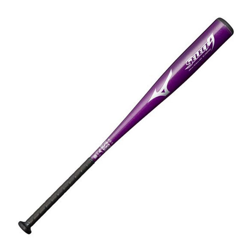 「野球魂」--日本「MIZUNO」【SELECT 9】等級「高級鋁合金」軟式棒球鋁棒（1CJMR15185，67紫色）85公分，730公克，中打型設計