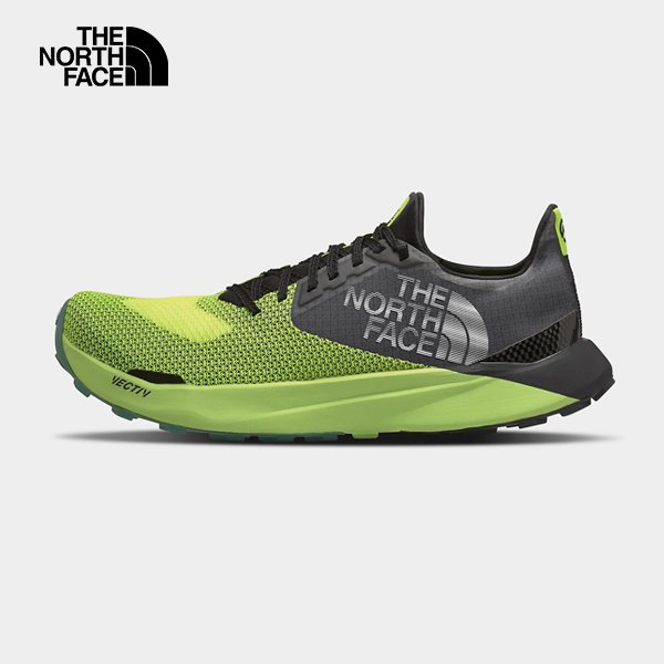 長毛象-美國[The North Face] M SUMMIT VECTIV SKY / 男款SUMMIT碳纖維跑鞋 (綠黑) / 越野跑鞋