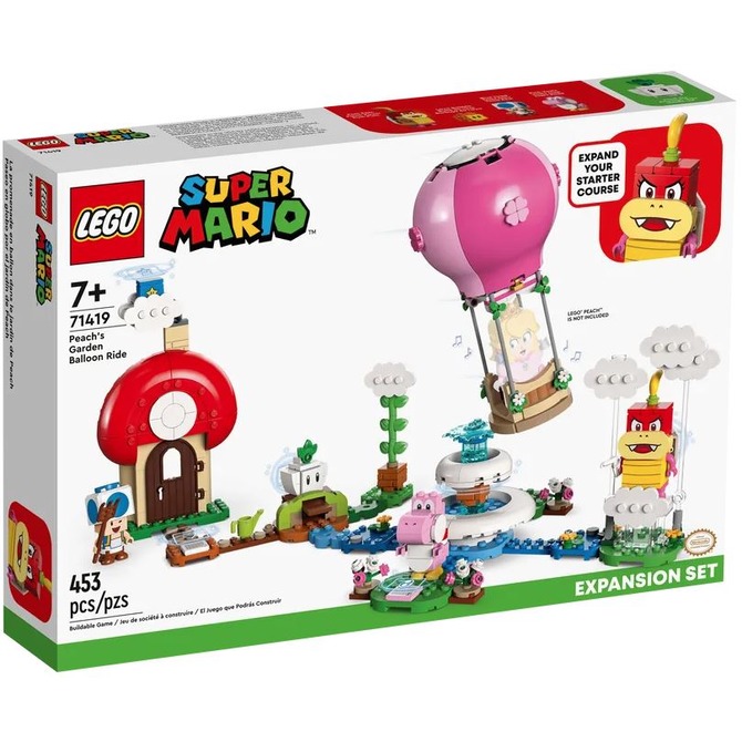 LEGO 樂高 71419 Mario系列 碧姬公主的花園熱氣球 453pcs 外盒:38*26*7cm