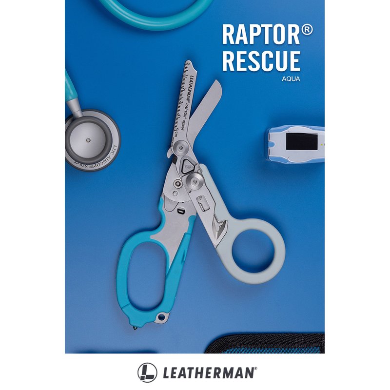 Leatherman RAPTOR RESCUE 多功能工具剪/水綠色柄-LE RAPTOR RESCUE-AQUA