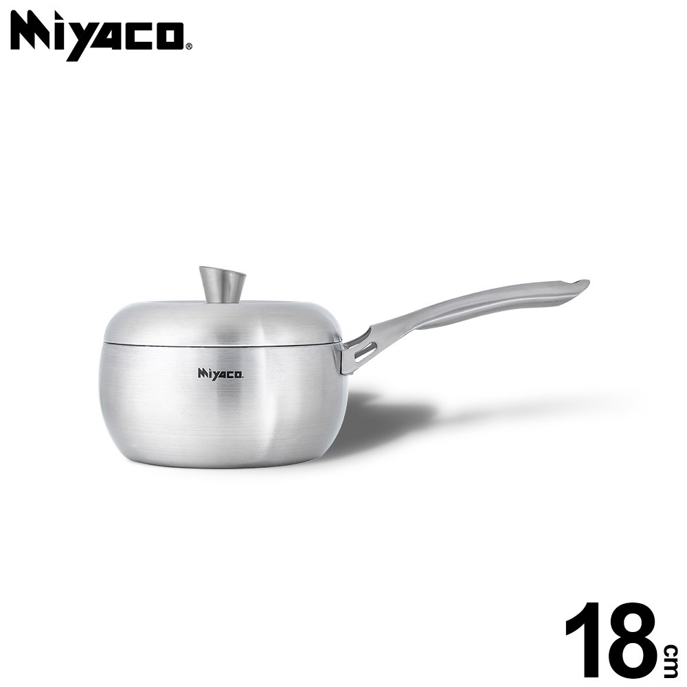 【米雅可 Miyaco】Ringo316不銹鋼七層複合金湯鍋 18cm