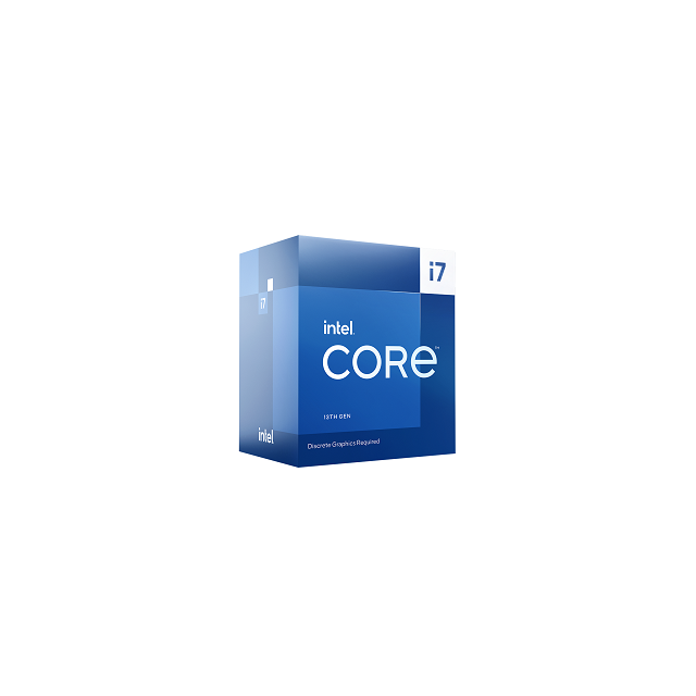 INTEL 第十三代 Core i7 13700F(無顯卡) 八核心 2.1-5.2GHz 中央處理器(CPU)