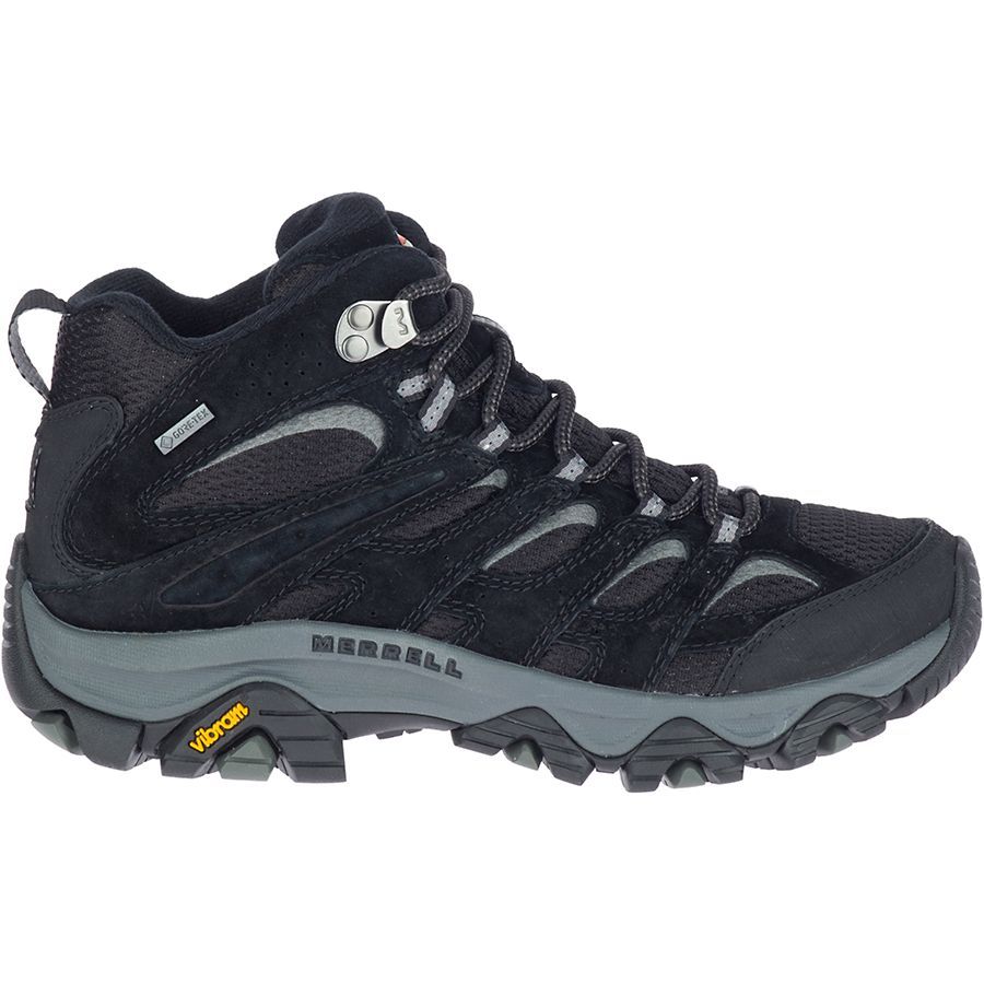 [好也戶外] Merrell MOAB 3 MID GTX® 女中筒登山鞋 黑灰色 NO.036308(2022新款)