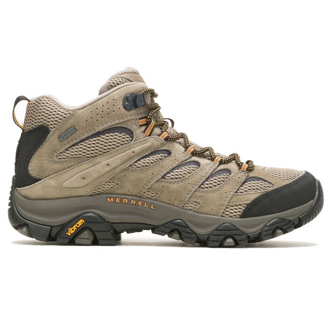[好也戶外] Merrell MOAB 3 MID GTX® 男中筒登山鞋 岩灰色 NO.035793(2022新款)