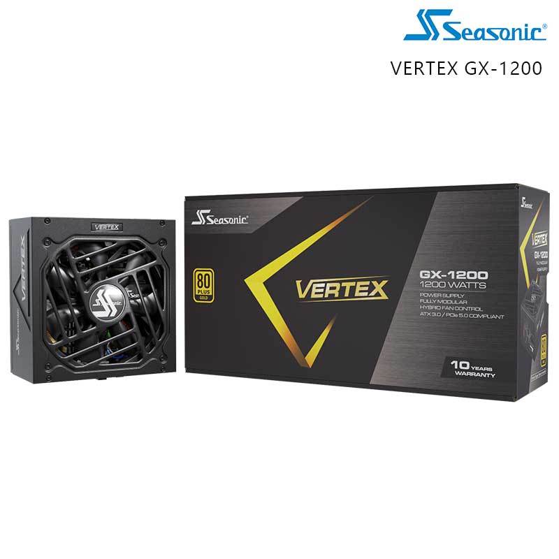 Seasonic 海韻 VERTEX GX-1200 1200W 金牌 PCle5.0 ATX3.0 電源供應器 /紐頓e世界