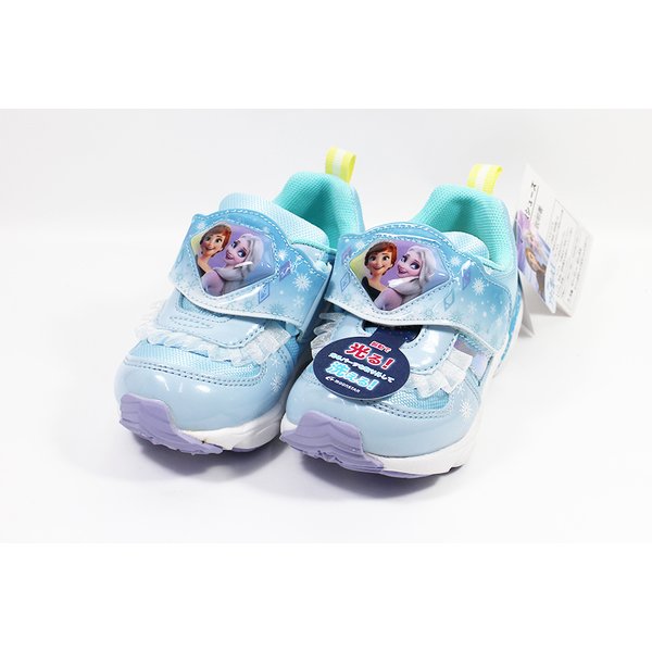 (E1) MOONSTAR 月星 機能童鞋 冰雪奇緣 燈鞋 抗菌除臭 DNC13109 藍色 [陽光樂活]