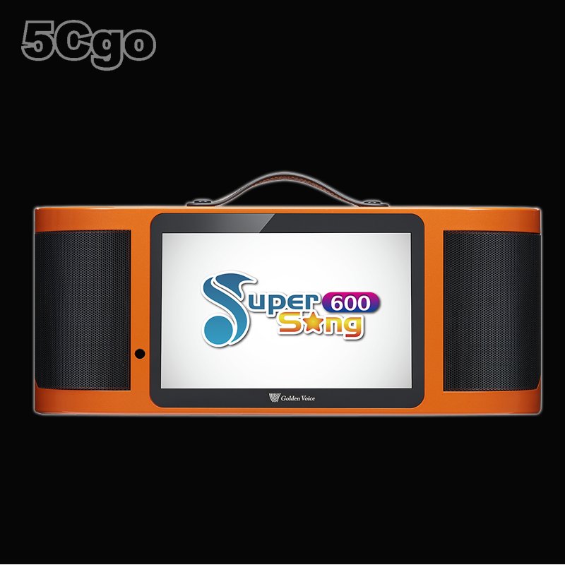 5Cgo【發燒友】金嗓Super Song 600 可攜式娛樂行動電腦多媒體伴唱機行動卡啦OK精簡搜尋/分類點歌(高配款) 含稅