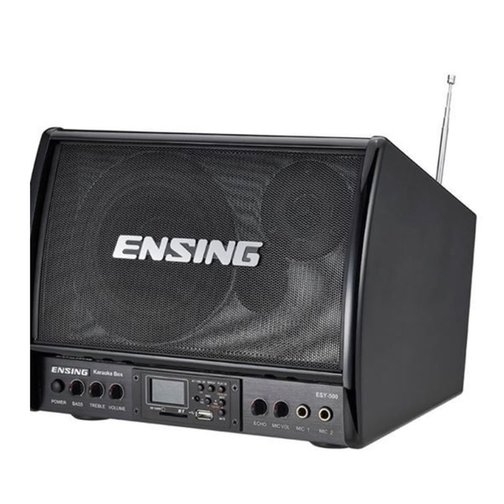 《名展影音》台灣製造~ 燕聲 ENSING ESY-500W 卡拉OK小音響(含無線麥克風x1隻)