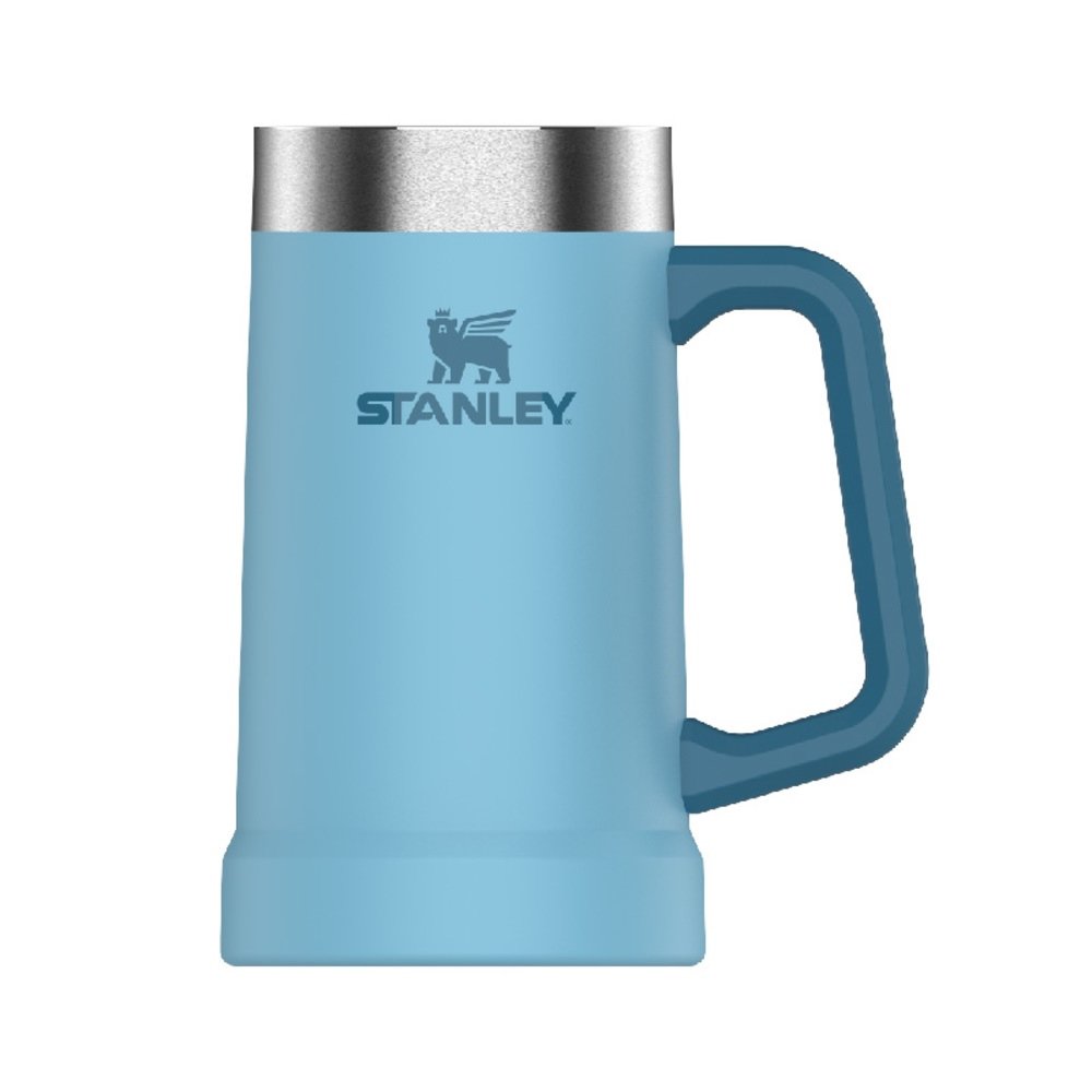 美國 Stanley冒險系列 真空啤酒杯0.7L # 10-02874-222 湖水藍