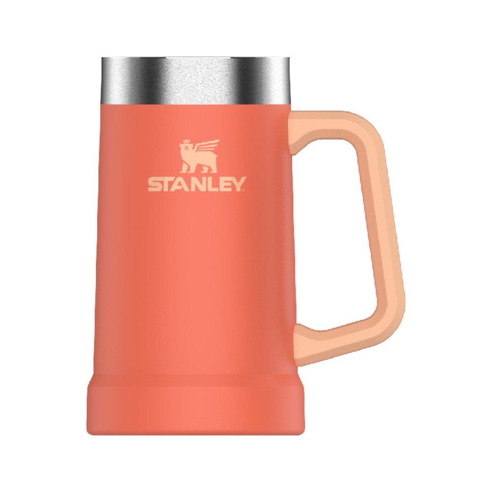 美國 Stanley冒險系列 真空啤酒杯0.7L # 10-02874-223 熔岩橘