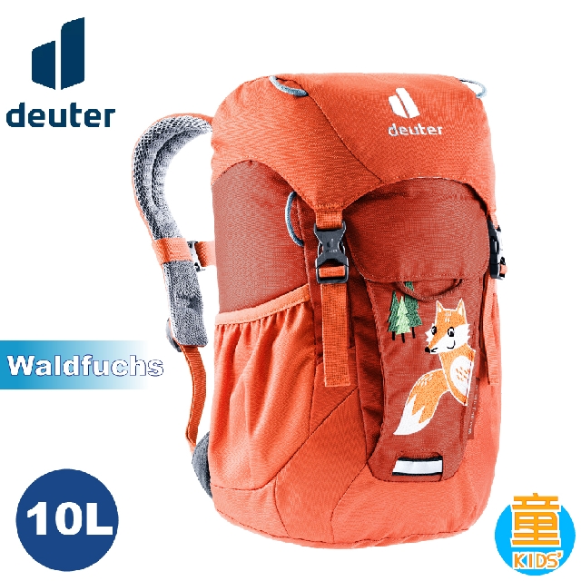 【Deuter 德國 Waldfuchs 10L 兒童背包《橘》】3610222/書包/後背包/登山包/戶外旅遊