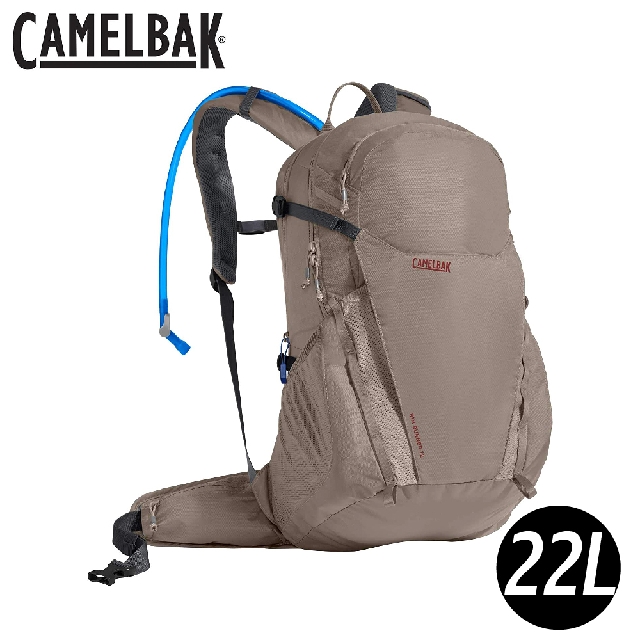 【CamelBak 美國 Rim Runner 22 登山健行背包(附2.5L水袋)《虎斑棕》】CB2213201000/攻頂包