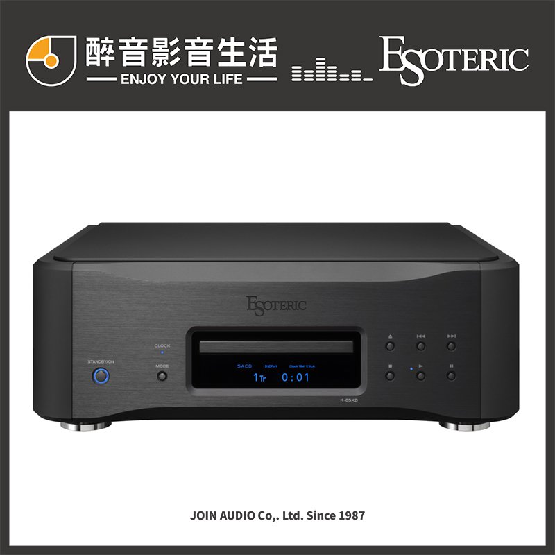 【醉音影音生活】日本 Esoteric K-05XD (黑色) CD/SACD轉盤.台灣公司貨