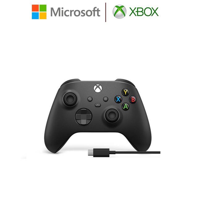 【民權橋電子】微軟Xbox 無線控制器 + TYPE-C傳輸線 手把 搖桿 磨砂黑 黑色 Series X S ONE 藍牙