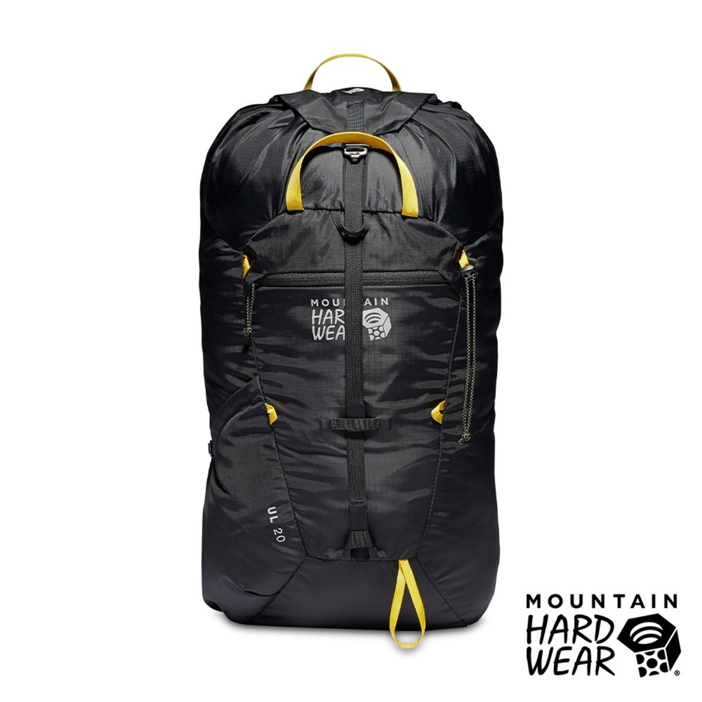 Mountain Hardwear|UL 20 Backpack可收納輕量後背包/攻頂包/一日健行包/303g/20L 1891001 黑