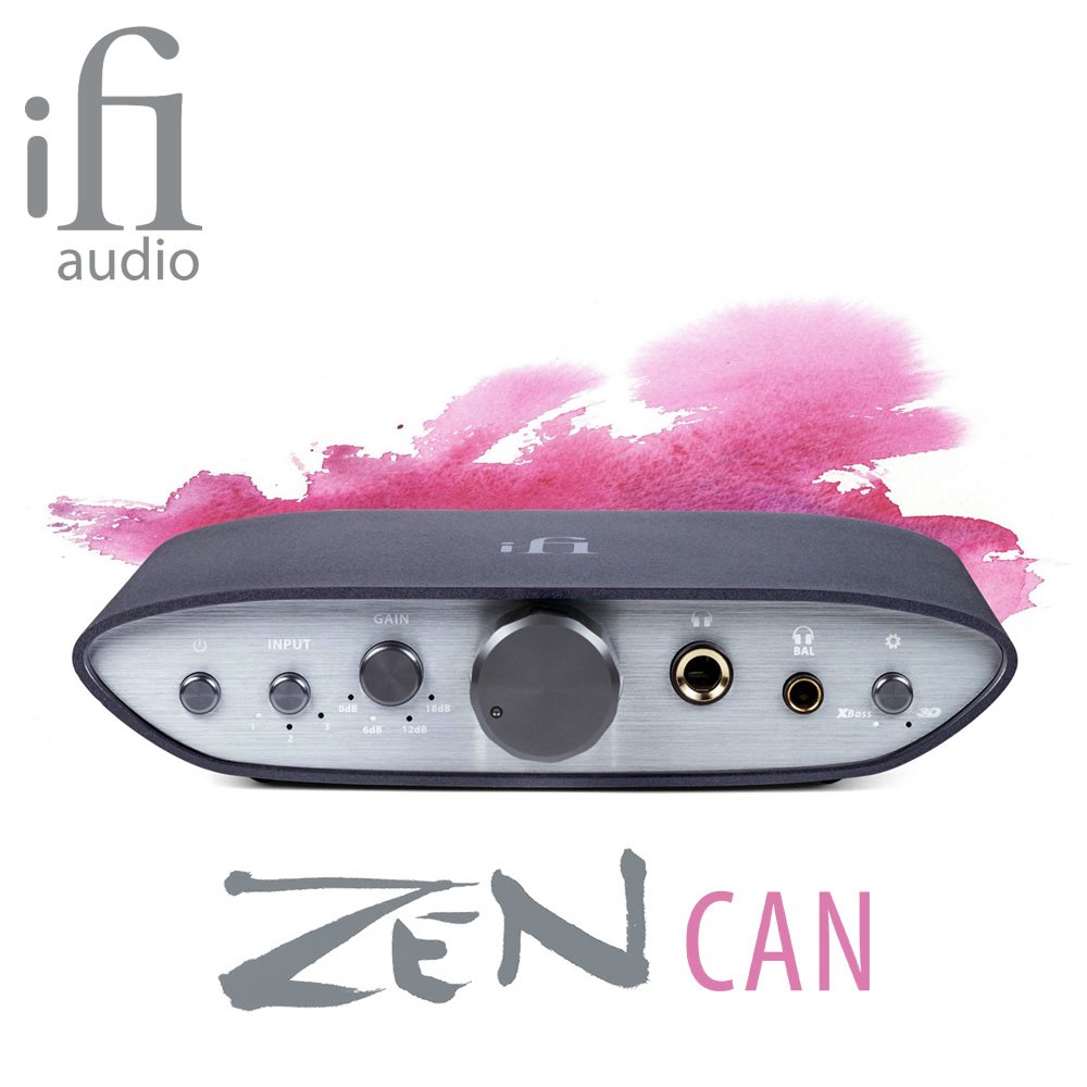 志達電子 英國 iFi Audio ZEN CAN 耳機專用完全平衡，1600mW大功率耳機放大器