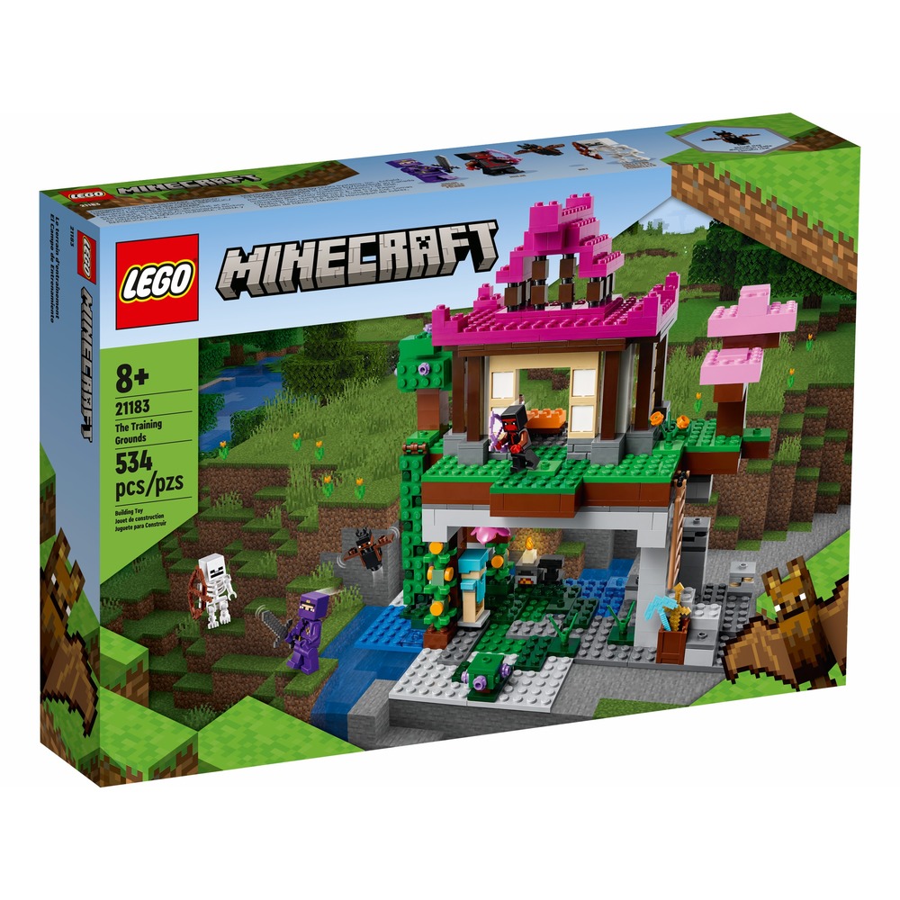 LEGO 樂高 21183 Minecraft 訓練場 外盒:38*26*7cm 534pcs