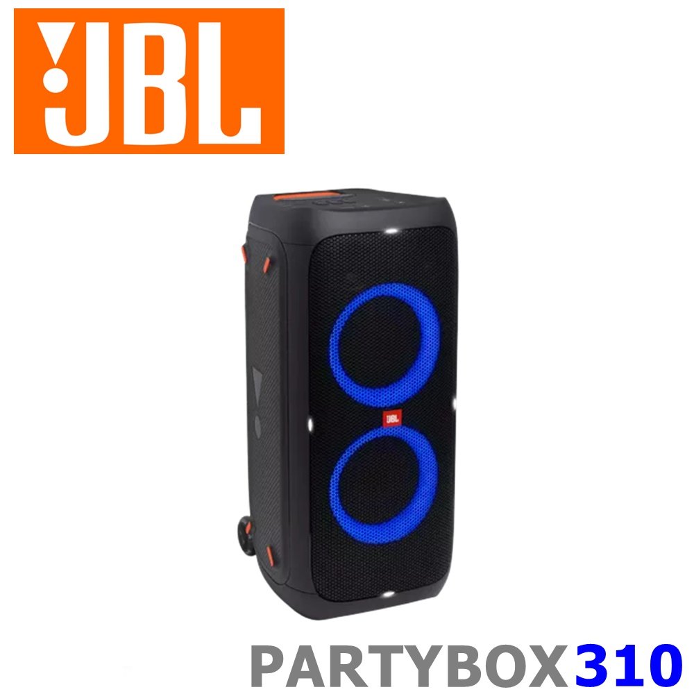 東京快遞耳機館 JBL PARTYBOX 310 可攜式 炫彩光效派對喇叭 JBL經典音色